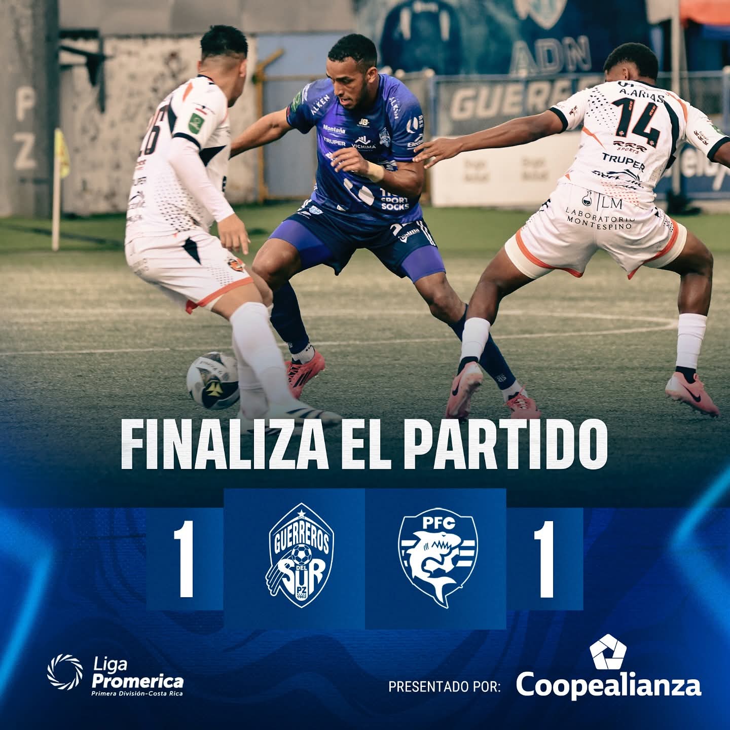 PÉREZ ZELEDÓN VS PUNTARENAS 1-1 – Trinchera Deportiva